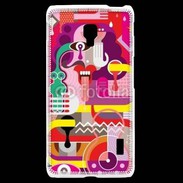 Coque LG F6 Art abstrait 502
