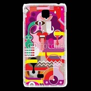 Coque LG F5 Art abstrait 502