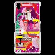Coque Sony Xperia Z2 Art abstrait 502