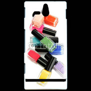 Coque Sony Xperia U Mes vernis fashions