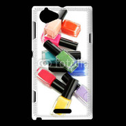 Coque Sony Xperia L Mes vernis fashions