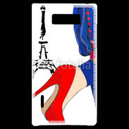 Coque LG Optimus L7 Mode Paris en dessin 50