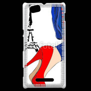 Coque Sony Xperia M Mode Paris en dessin 50