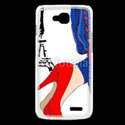 Coque LG L90 Mode Paris en dessin 50