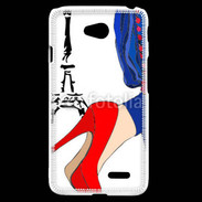 Coque LG L70 Mode Paris en dessin 50
