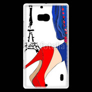 Coque Nokia Lumia 930 Mode Paris en dessin 50