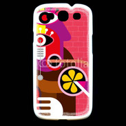 Coque Samsung Galaxy S3 Art abstrait 500