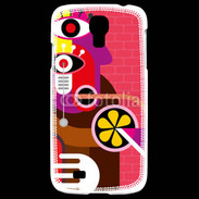 Coque Samsung Galaxy S4 Art abstrait 500