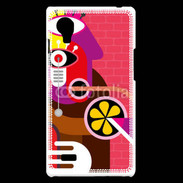 Coque LG Optimus L9 Art abstrait 500