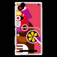 Coque Sony Xperia T2 Ultra Art abstrait 500