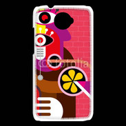 Coque HTC Desire 601 Art abstrait 500