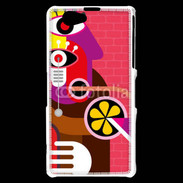 Coque Sony Xperia Z1 Compact Art abstrait 500