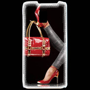Coque LG P990 Sac à main et chaussures fashion