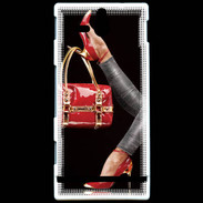 Coque Sony Xperia U Sac à main et chaussures fashion