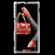 Coque Sony Xperia M Sac à main et chaussures fashion