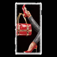 Coque Sony Xperia M2 Sac à main et chaussures fashion