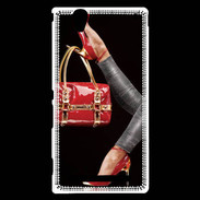 Coque Sony Xperia T2 Ultra Sac à main et chaussures fashion