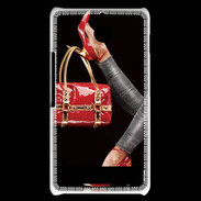 Coque Sony Xperia E1 Sac à main et chaussures fashion