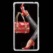 Coque LG F5 Sac à main et chaussures fashion