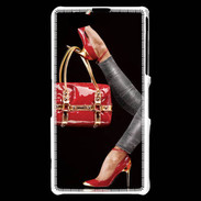 Coque Sony Xperia Z1 Compact Sac à main et chaussures fashion