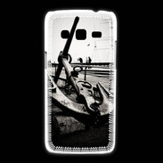 Coque Samsung Galaxy Express2 Ancre en noir et blanc