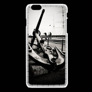 Coque iPhone 6 / 6S Ancre en noir et blanc