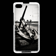 Coque Blackberry Z30 Ancre en noir et blanc
