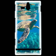 Coque Sony Xperia U Tortue de mer 3