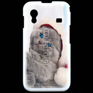 Coque Samsung ACE S5830 Petit chaton de noël 600