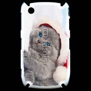 Coque Blackberry 8520 Petit chaton de noël 600