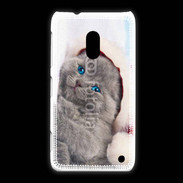Coque Nokia Lumia 620 Petit chaton de noël 600