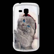 Coque Samsung Galaxy Trend Petit chaton de noël 600