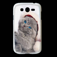 Coque Samsung Galaxy Grand Petit chaton de noël 600