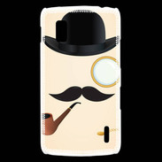 Coque LG Nexus 4 Moustache So British
