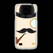 Coque Samsung Galaxy S4mini Moustache So British