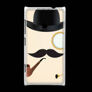 Coque Nokia Lumia 520 Moustache So British