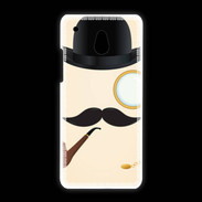Coque HTC One Mini Moustache So British