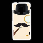 Coque HTC One Max Moustache So British