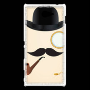 Coque Sony Xperia M2 Moustache So British