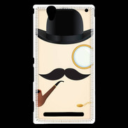 Coque Sony Xperia T2 Ultra Moustache So British