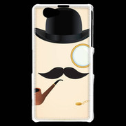 Coque Sony Xperia Z1 Compact Moustache So British