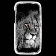 Coque HTC One SV Superbe portrait de lion