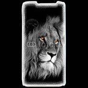 Coque LG P990 Superbe portrait de lion