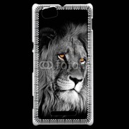 Coque Sony Xperia M Superbe portrait de lion