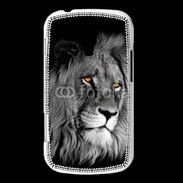 Coque Samsung Galaxy Trend Superbe portrait de lion