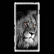 Coque Sony Xperia M2 Superbe portrait de lion