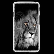 Coque LG L70 Superbe portrait de lion