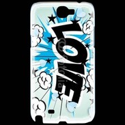 Coque Samsung Galaxy Note 2 Love cartoon 500