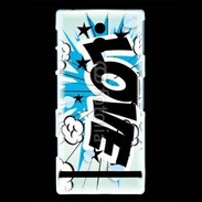Coque Sony Xperia P Love cartoon 500