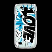 Coque Samsung Galaxy S4mini Love cartoon 500